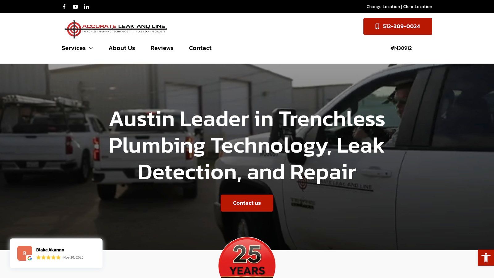 Accurate Leak & Line, Austin