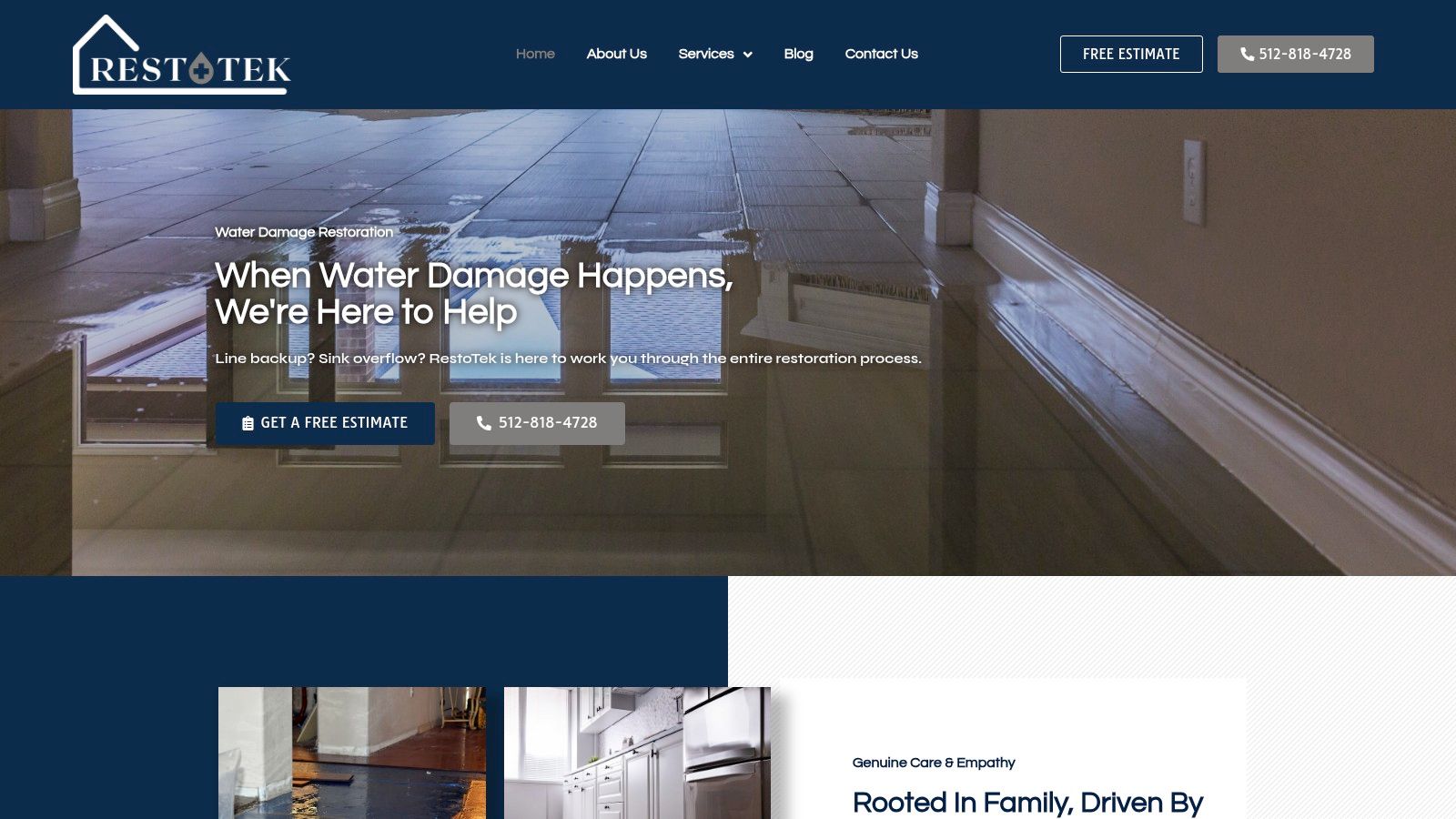 Screenshot from https://restotektx.com